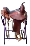 Circle Y Trail Gaiter Saddle Tooled Leather Design Full Rigging & Padded Seat. Fixed Price $1450.00.