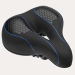 Everlasting Saddle Wide Bike Seat Black & Blue Comfortable Memory Foam. Fixed Price $12.74.