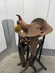 Wintec Western Saddle 16 Brown Synthetic Excellent Condition. Fixed Price $450.00.