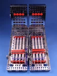Lot Of 3 Srp Double Decker Hu-friedy Exam Instrument Kits. Fixed Price $1140.00.