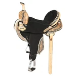 Hilason Flex Tree Western Horse Floral Trail Barrel American Leather Saddle. Fixed Price $749.95.