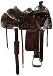 Western Saddle Ranch Roper Leather Handmade Horse With Free Matching Set. Fixed Price $450.00.