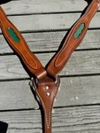 Colorado Saddlery Horse Breast Collar Western Show Medium Oil. Fixed Price $130.00.