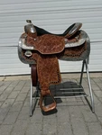 Dale Chavez 17 Rio Western Show Saddle. Fixed Price $3499.00.