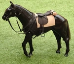 Handmade 1:6 Scale Brown Leather Saddle Bridle Tack Action Man Toy Horse Not Inc. Fixed Price $56.52.