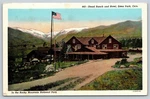 Stead Ranch And Hotel Estes Park Colorado Rmnp Sanborn Unposted Postcard. Fixed Price $5.95.