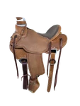 166-1125 14 Inch New Mccall Western Wade Trail Saddle Fqh Tree. Fixed Price $3860.00.