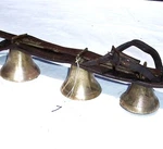 Antique Shaft Sleigh Three Bells Horse Driving Harness Carriage #7. Fixed Price $82.99.