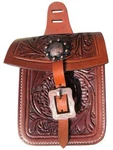 Showman Acorn Tooled Saddle Pocket. Fixed Price $22.95.
