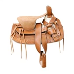 15" Miel Side Saddle Leather Montura Charra Albarda Escaramuza. Fixed Price $849.00.