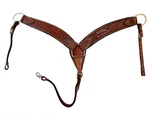 Barrel Racing Saddle Breast Collar Western Horse Pleasure Tooled Leather Tack. Fixed Price $59.97.