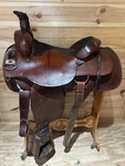 15.5 Double Red Ranger Roping Western Saddle. Fixed Price $475.00.