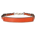 C-S101 Hilason Horse Size Leather Breast Collar Wither Strap Tan Adjusts 24"-27". Fixed Price $24.99.