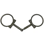 Greg Darnall Don Dodge Dee Ring Sweet Iron Smooth Snaffle Bit 5 Inch Wide. Fixed Price $159.99.