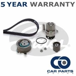 Gates Timing Belt + Water Pump Kit Fits Vw Skoda Seat Audi Ford - GAT6572. Fixed Price $157.56.