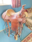 Billy Cook 15" Horse Saddle. Fixed Price $450.00.