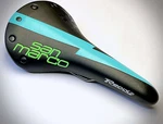 San Marco Regale Team '13 Saddle Carbon Fiber 240 Gr. Black/sky Blue/whites New. Fixed Price $121.59.