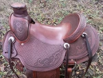 14.5" Spur Saddlery Wade Ranch Roping - Made Texas. Fixed Price $1895.00.