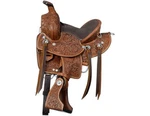 Silver Royal Western Saddle Youth Easton Endurance 8" Brown SR263Y. Fixed Price $437.83.