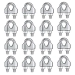 Wire Rope Cable Clip Clamp,stainless Steel M2 M3 U Bolt Saddle 5/64 1/8 Inch. Fixed Price $17.84.