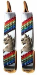 Western Horse Saddle Bling! Aluminum Youth Stirrups Rainbow Pony Unicorn Design. Fixed Price $32.98.