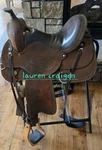Stagecoach Leather Trail Saddle 15" Western Delmont Circle Y Horse Tack. Fixed Price $1450.00.