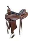 15.5 Inch Used Cashel Western Trail Saddle 594-10263. Fixed Price $2551.10.