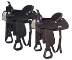 18 Inch Western Saddle - Leather And Synthetic Krypton Black Or Brown. Fixed Price $375.90.