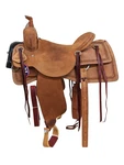 15.5" New Hr Saddlery Signature Series Western Ranch Cutting 1-1004. Fixed Price $2310.00.