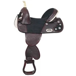 57HS Western Horse Saddle Hilason Treeless Trail Barrel American Leather. Fixed Price $749.95.