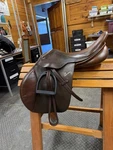 17 Pessoa Jumping Saddle Wide Tree. Fixed Price $800.00.