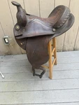Vintage Ozark Leather Company Saddle King Line Waco Texas Western. Fixed Price $199.00.