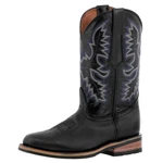 Mens Black Western Wear Saddle Style Cowboy Boots Roper Toe Genuine Leather. Fixed Price $109.98.