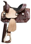Miniature Horse Pony Saddle Floral Tooling Crystal Rhinestone Conchos 8" New. Fixed Price $142.90.