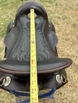 16.5 Tucker Equitation Endurance Trail Saddle Model T49 Includes Wool Pad. Fixed Price $2380.00.