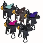 Childs Western Saddle - Synthetic & Leather 10" 11" Pick 5 Colors. Fixed Price $198.30.