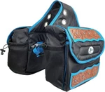 Tahoe Tack Turquoise Flower Leather Hand Tooled 1680D Nylon Western Saddle Bags. Fixed Price $79.95.