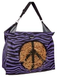 Horse Hay Bag Tote Tough Heavy Denier Nylon Peace Sign Opening 10202. Fixed Price $27.95.
