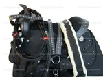 Kids Western Saddle Suede Padded Seat Trail Pleasure Synthetic Tack Set 12 13 14. Fixed Price $179.87.