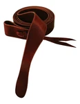 Reinsman Tie Strap Leather Latigo Smooth 1/2 X 6 Brown 9971. Fixed Price $61.95.
