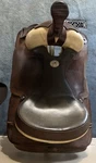Simco 1985 Brown Leather Pleasure/trail Saddle 15IN Traditional Horse. Fixed Price $700.00.