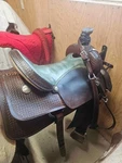 Diamond K 14.5" Roping Saddle. Fixed Price $800.00.