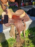 Hereford Roping Saddle. Fixed Price $550.00.