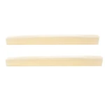 Musiclily Pro 2PCS 73.66MM Compensated Bone Saddle For Martin Acoustic Guitar. Fixed Price $10.39.