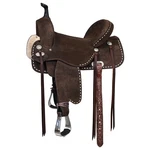 Flex Tree Western Horse Saddle In American Leather Barrel Trail Hilason. Fixed Price $749.95.