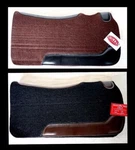 Western Barrel Saddle Felt Pony Pad Brown/ Black 24X24 Contoured Showman. Fixed Price $59.50.