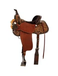 Circle Y Saddle Team Camarillo Classic 15 Wide Chocolate Suede 4517. Fixed Price $5979.95.