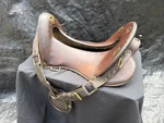 Rare Antique 1904 Army Leather Horse Saddle By P.c Co & Id A.h.b 11 1/2 Inch. Fixed Price $750.00.