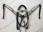 Premium Leather Western Headstall & Breast Collar Set In Full Size.. Fixed Price $123.19.