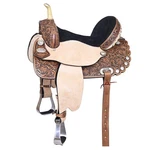 Hilason Western Saddle American Leather Treeless Trail Barrel For. Fixed Price $749.95.